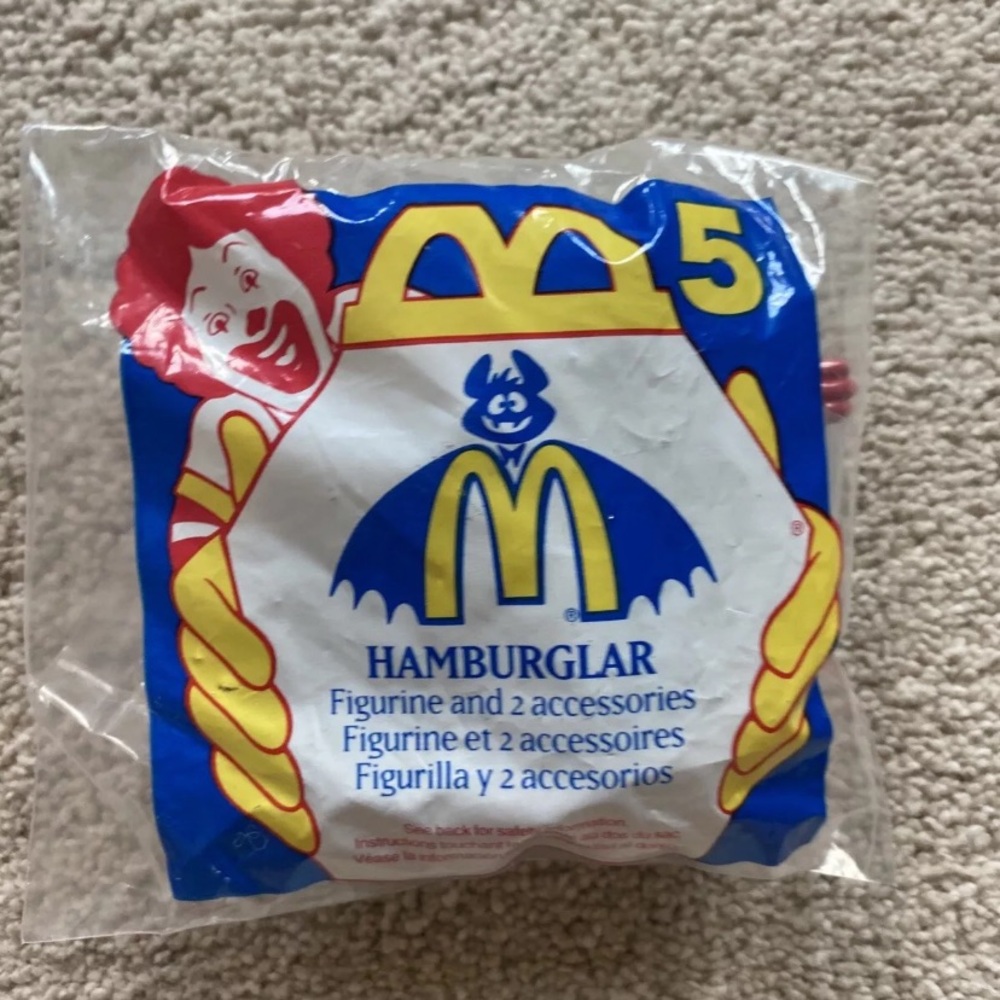 McDonald’s Hamburglar Happy Meal Toy 1995